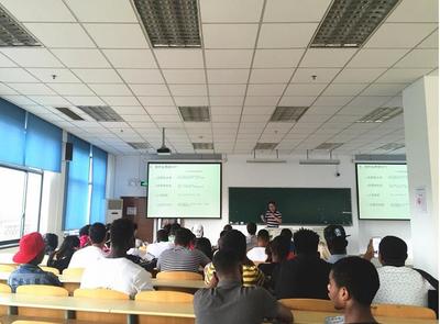 上海應(yīng)用技術(shù)大學(xué)國際交流處到國際教育中心交流研討教育國際化工作